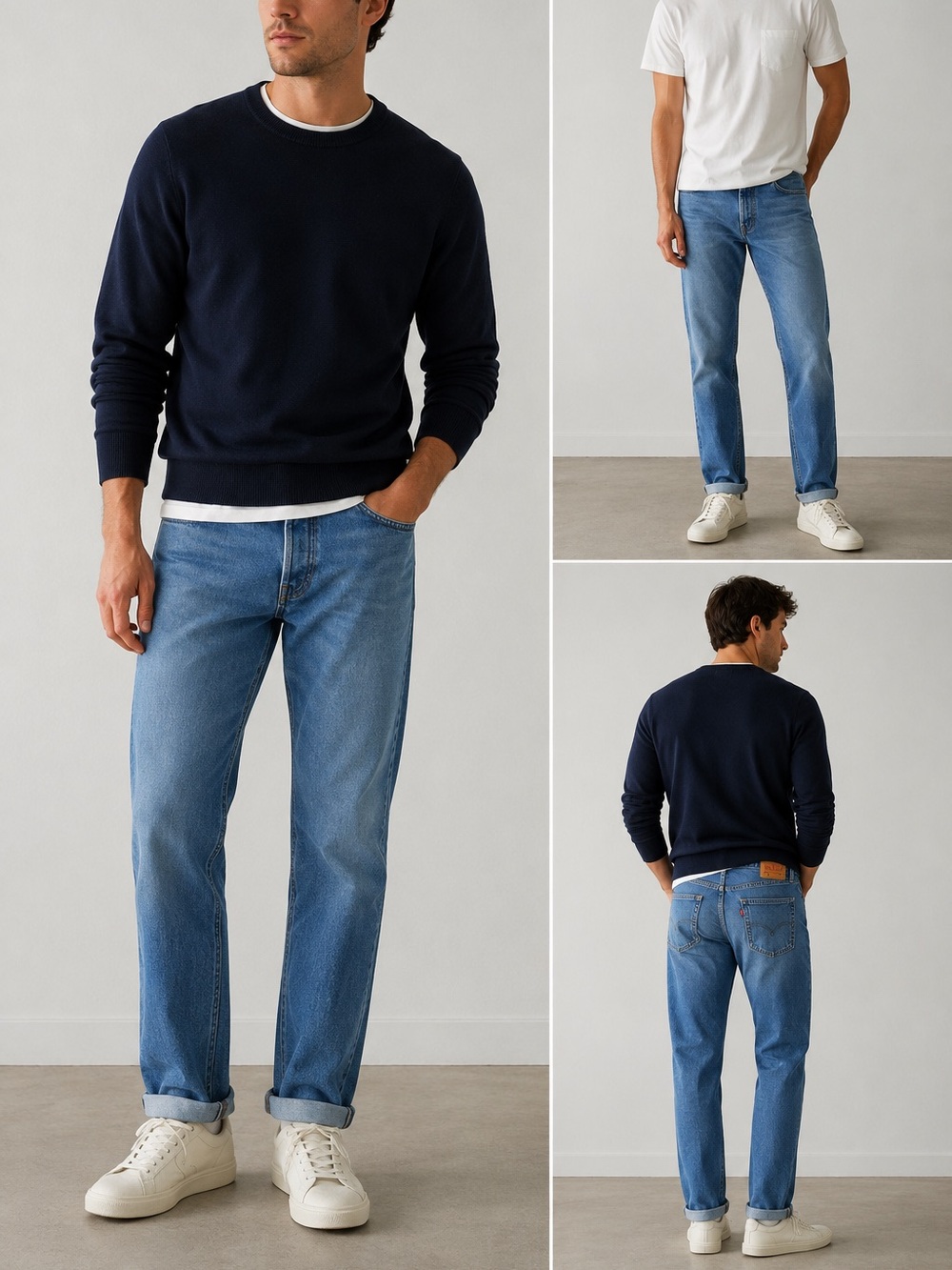 Levi’s 511 Men’s Straight Slim Blue Denim Jeans Size 29x30 Medium Wash